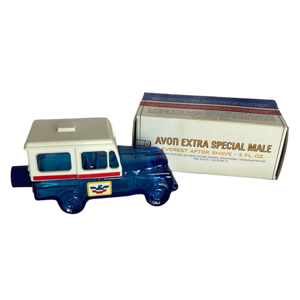 AVON US Postal Mail Jeep Truck Extra Special Male Everest Aftershave